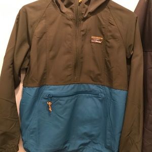 LL Bean Mountain Classic Anorak Petite Small